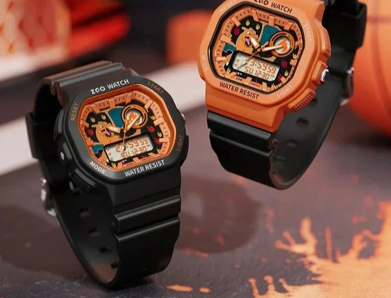 Pokemon: Luminous Sports Electronic Watch for Boys and Girls