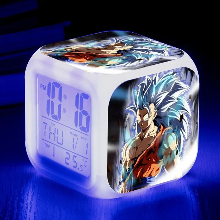 Dragon Ball Z Super Saiyan Alarm Clock Figures