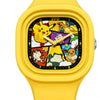 Pokémon Pikachu Cute Silicone Watch - Square Design, Fashionable Timepiece for Kids, Boys & Girls, Perfect Birthday Gift