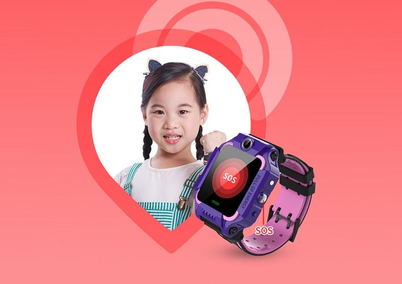 KidGuard SOS Smartwatch - Child Safety Device with Real-Time Tracking