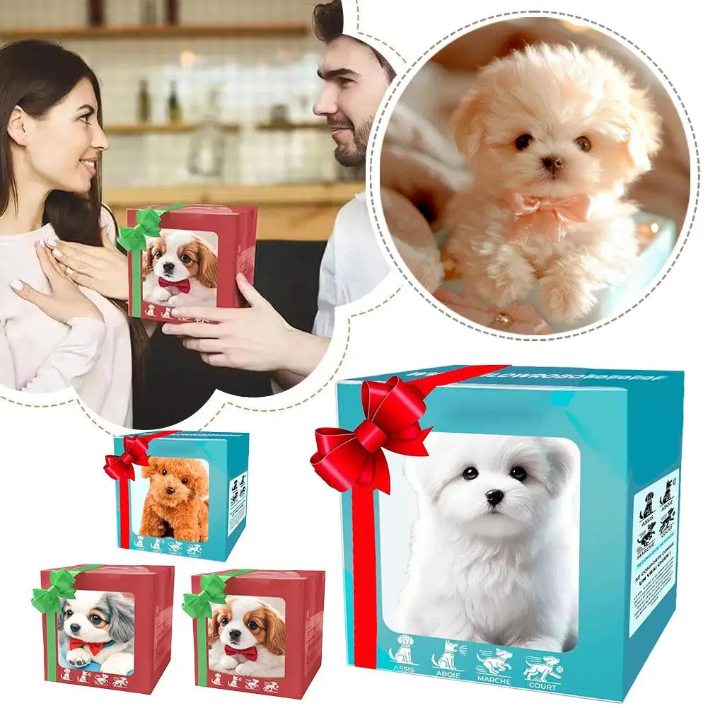 My Best Realistic Robot Interactive Plush Puppy