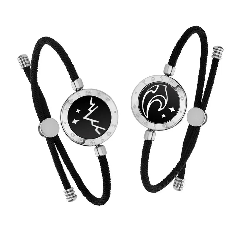 TOTWOO Long-Distance Touch Bracelets for Lovers