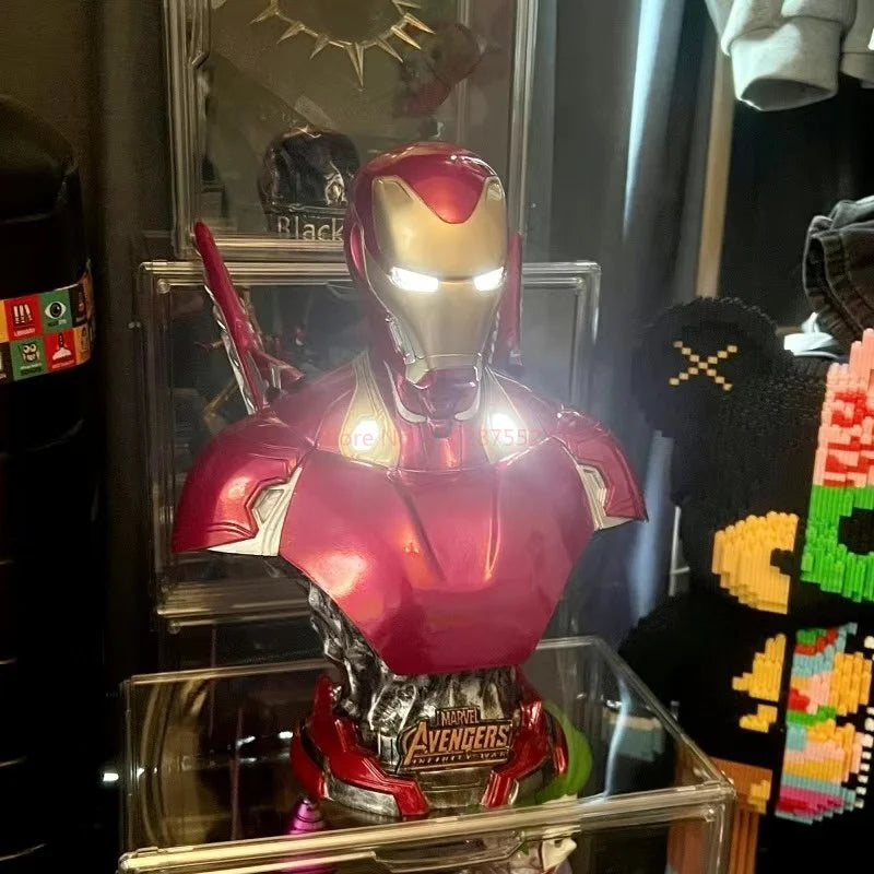 The Avengers Glowing Mk50 Iron Man Bust: 1/3 Scale Large Static Statue