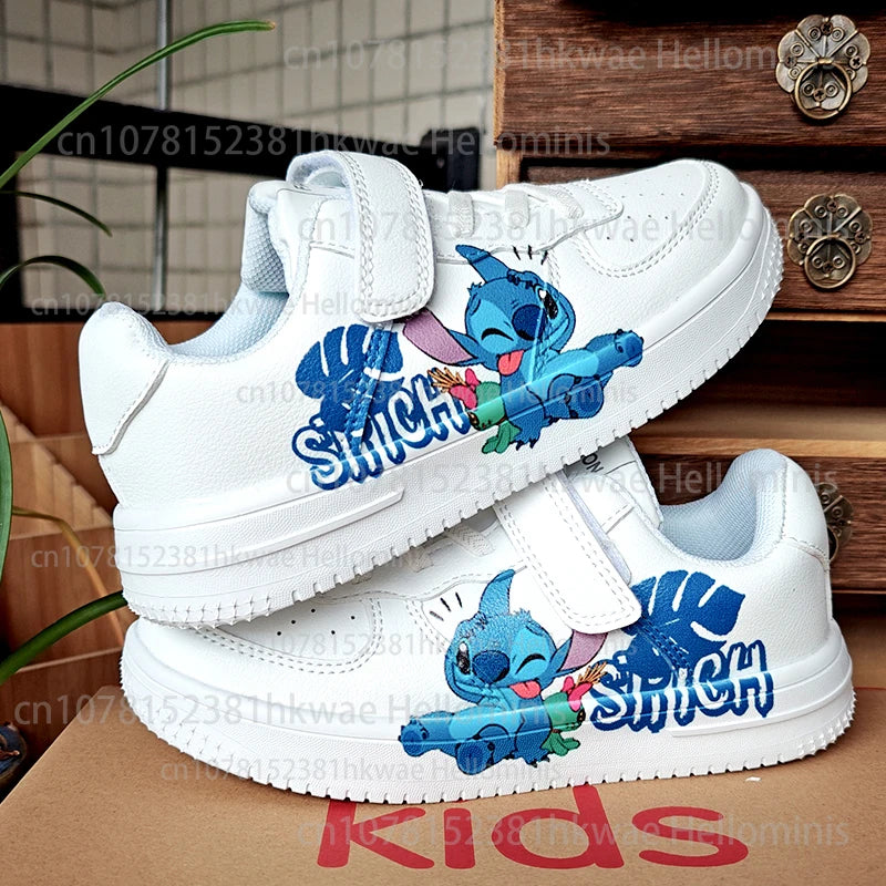 Stitch-Themed Sneakers for Girls & Boys | Casual Basketball Shoes | Fashionable Kid's Sports Running Shoes | Perfect Gift for Kids