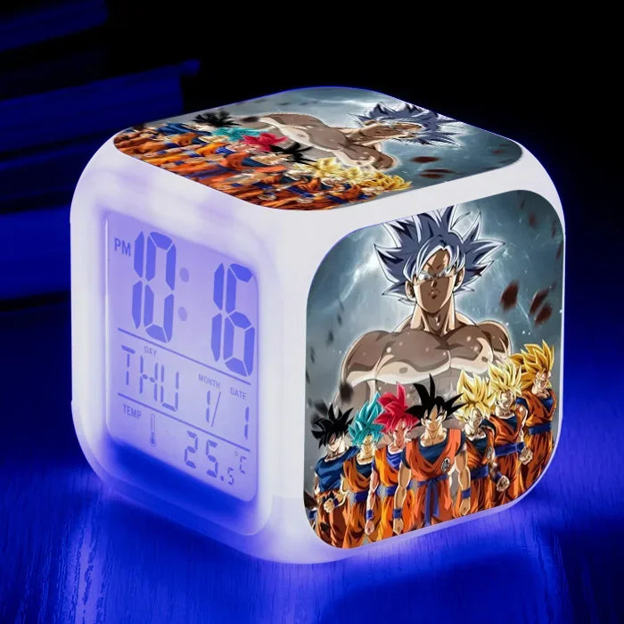 Dragon Ball Z Super Saiyan Alarm Clock Figures