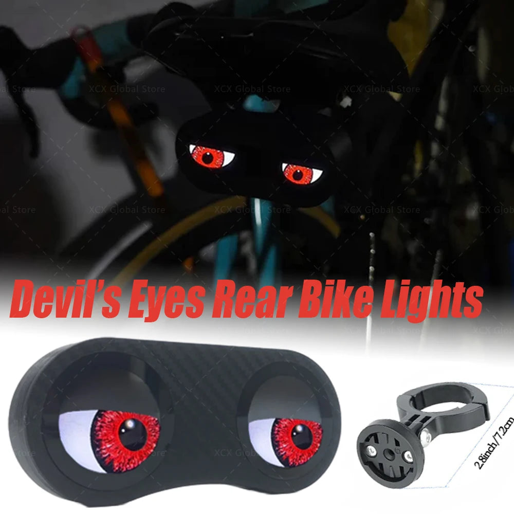 Creative Bicycle Tail Rear Tail Light Seatpost