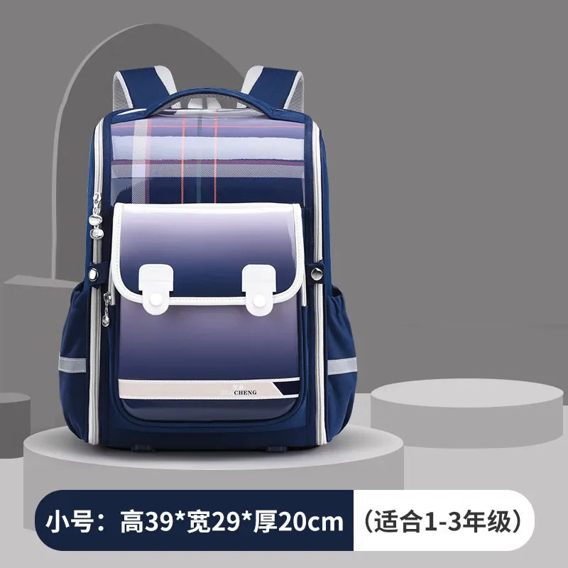 Kids Orthopedic School Backpack: Waterproof Primary Schoolbag
