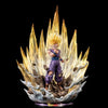 42cm Anime Dragon Ball Figure Super Saiyan Son Gohan PVC Action Figure with Light Effect Collection