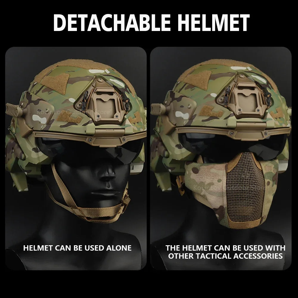 W-Ronin Assault Helmet: The Ultimate Tactical Headgear