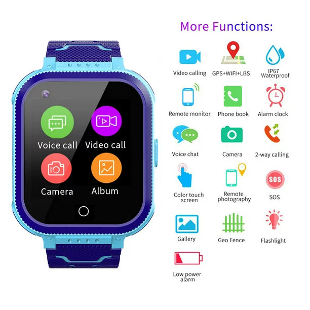 KidGuard Pro 4G Waterproof Smartwatch