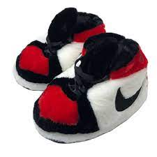 Comfy Jordan Max Plush Sneaker Slipper House Shoes - Homebound Essentials