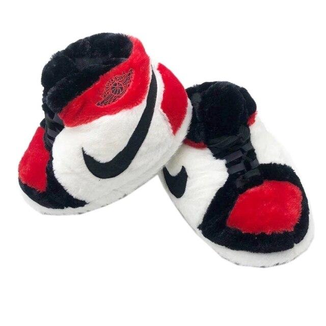 Comfy Jordan Max Plush Sneaker Slipper House Shoes - Homebound Essentials