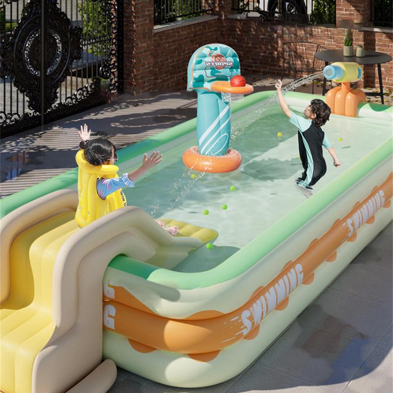 AquaJoy: Large Inflatable Kids Swimming Pool for Summer Fun