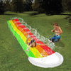 Childlike unlimited Store Rainbow Inflatable Automatic Sprinkler Rainbow Water Slide 99288670-A-United-States