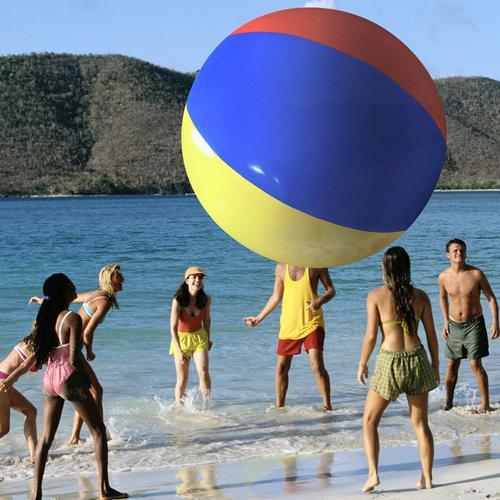 GiftsBite Gift Store Beach Gear Beach Holiday Party Behemoth Giant 72" Inflatable Beach Ball K940-SBEA-201