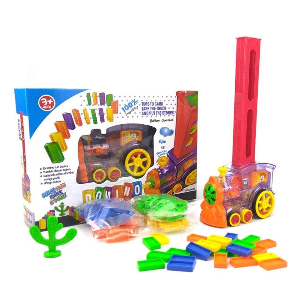 GiftsBite Store Automatic Domino Brick Laying Toy Train 46209449-plastic-domino-united-states