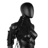 GiftsBite Store Black 2 Limited Edition Cyberpunk Cosplay Mechanical Steampunk Leather Shoulder Bag Armor 3256802765956233-black 2-one size