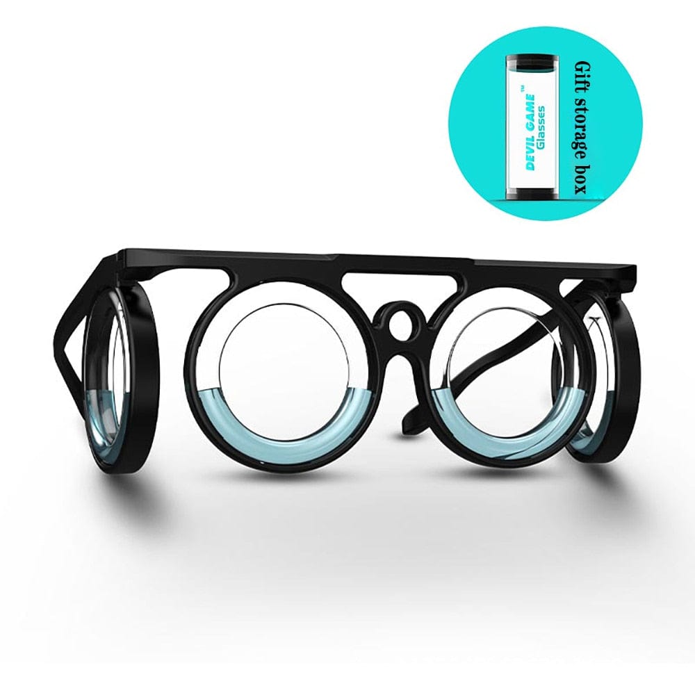 GiftsBite Store black 3D Vertigo Prevention Anti-Motion Sickness Smart Glasses 1005004213547062-black