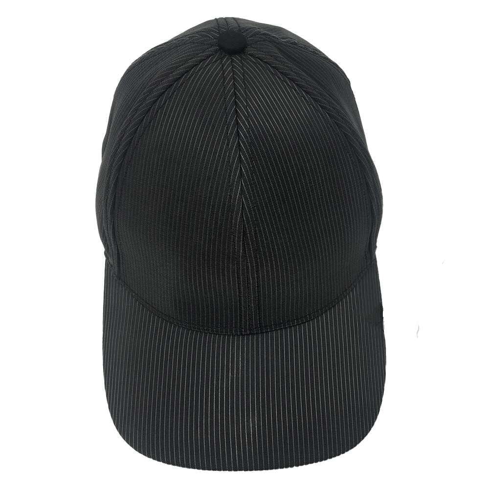 GiftsBite Store Black Neon 7 Color Flashing LED Fiber Optic Night Glowing Baseball Cap 2255800899550968-Black Luminous cap