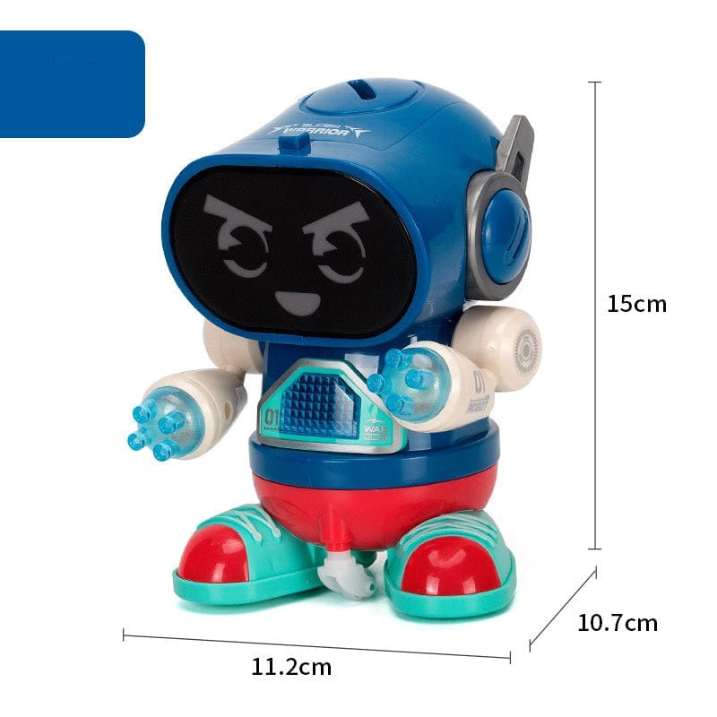 GiftsBite Store Blue Electric Dancing Robot for Kids 3256801833276960-Blue