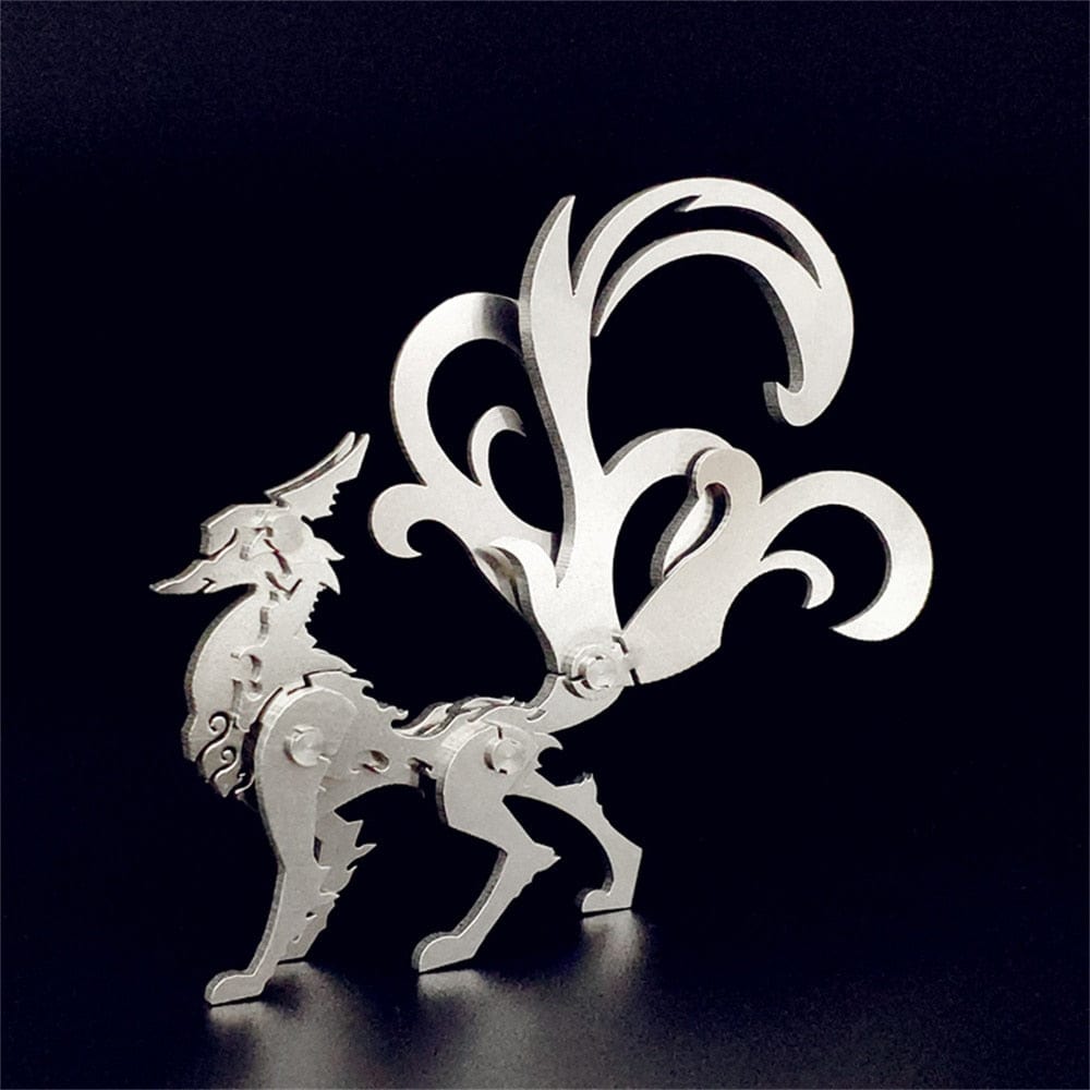 GiftsBite Store Mythical Creature 2 3D Metal Animal Styling Steel Puzzle Models Kits 3256803319525350-HS-002