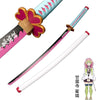 GiftsBite Store Kanroji Mitsuri Self-assembly Demon Slayer Sword Anime Cosplay Katana 3256803519861642-United States-Kanroji Mitsuri