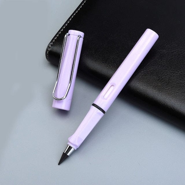 GiftsBite Store Light purple Unlimited No-Ink Colorful Eternal Magic Writing Pen 1005004666278475-Light purple
