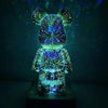 GiftsBite Store LittleBear- 3D Glass Fireworks Atmospheric Night Lamp 3256804767271988-Colorful