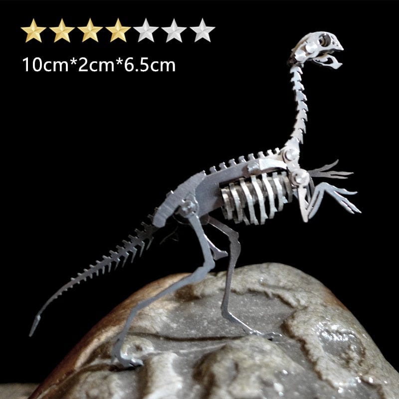 GiftsBite Store Oviraptor 3D Metal Animal Styling Steel Puzzle Models Kits 3256803319525350-Oviraptor