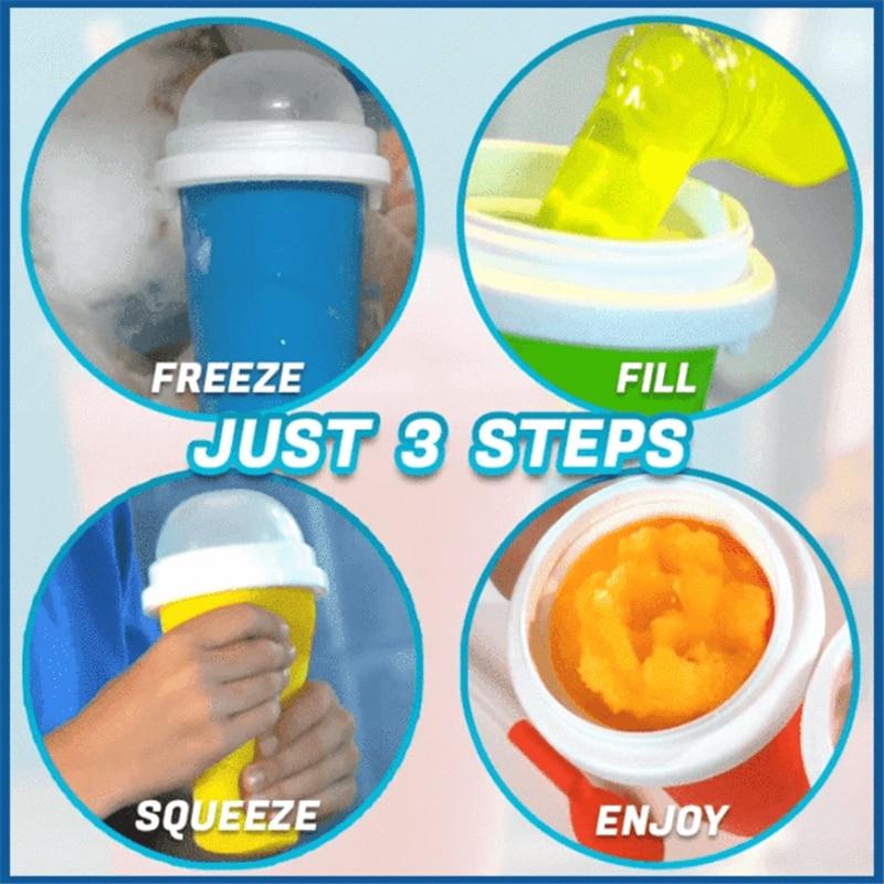 GiftsBite Store Quick-frozen DIY Slushy Maker