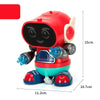 GiftsBite Store Red Electric Dancing Robot for Kids 3256801833276960-Red