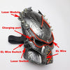 GiftsBite Store Red Laser Flashing Alien Cosplay Helmet 2255801168168690-One size-China