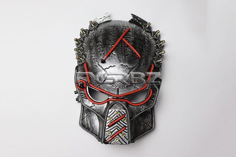 GiftsBite Store Red Laser Flashing Alien Cosplay Helmet 2255801168168690-One size-China