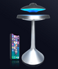 GiftsBite Store Smart LED Wireless 3D Surround Sound Magnetic UFO Levitation Bluetooth Computer Speaker
