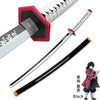 GiftsBite Store Tomioka Giyuu Black Self-assembly Demon Slayer Sword Anime Cosplay Katana 3256803519861642-United States-Tomioka Giyuu Black