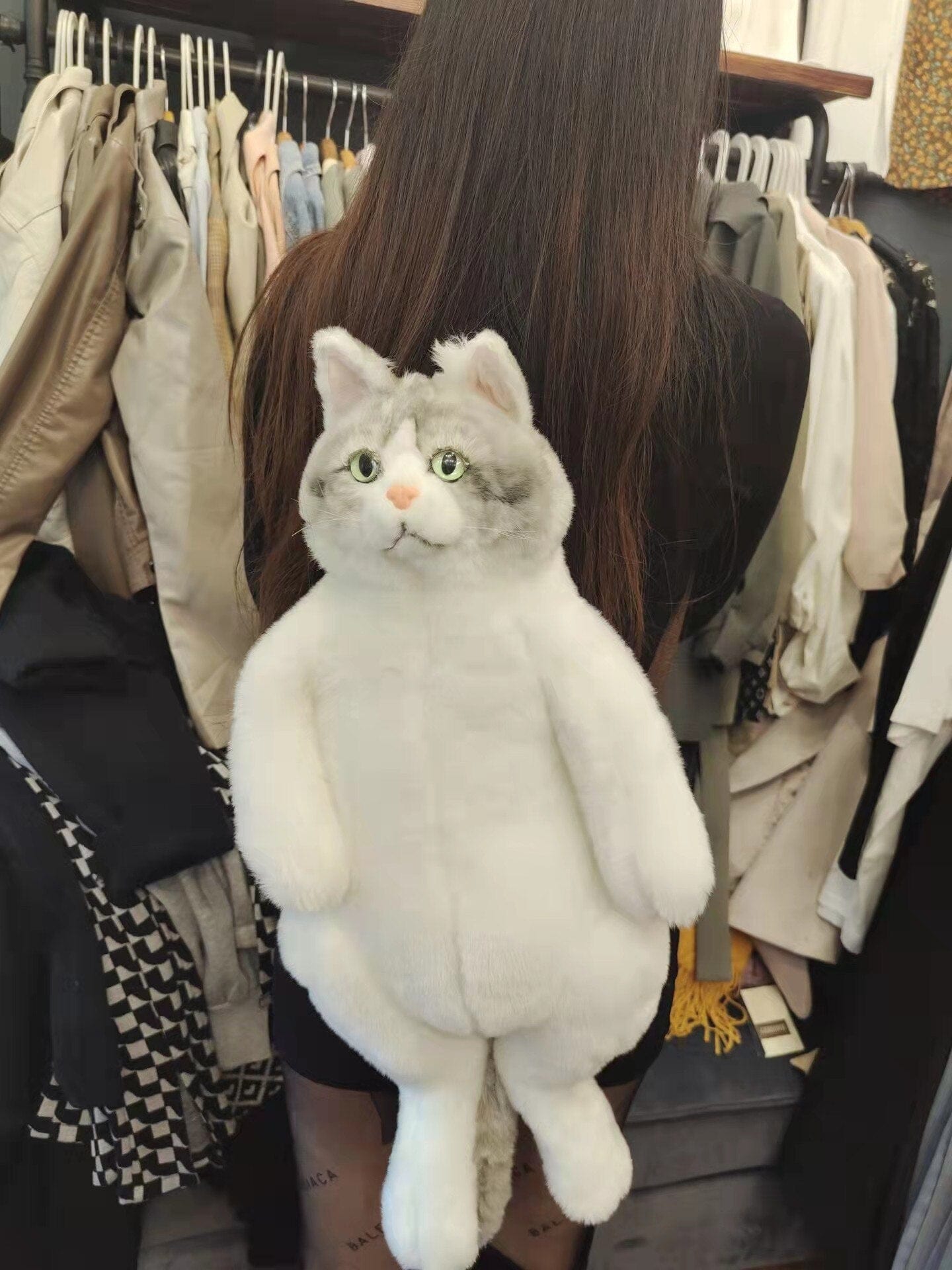 GiftsBite Store Ultra-Realistic Cat Backpack 3256803744527168