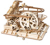 GiftsBite Store Waterwheel coaster RoboTime Marble Run 3D Wooden Puzzle Set 1005002442165595-Waterwheel coaster-United States
