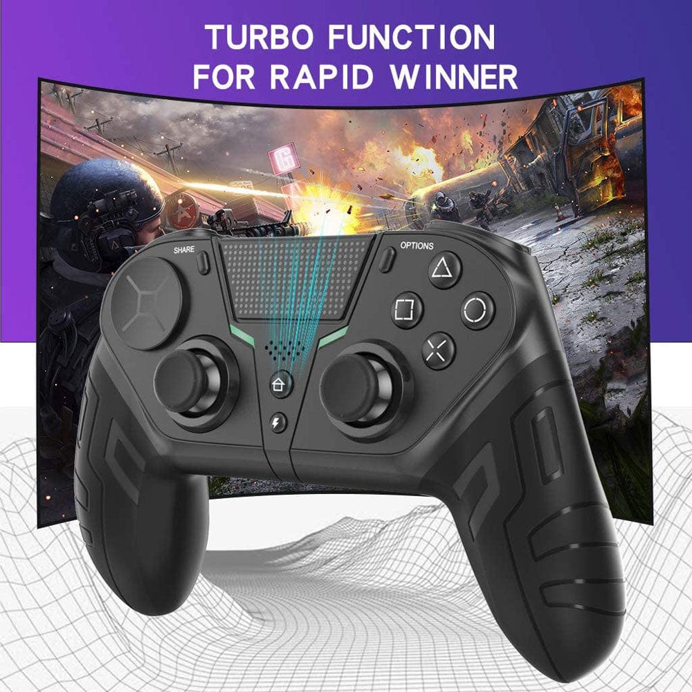 GiftsBite Store Wireless Turbo Elite Dualshock Gamepad Controller For PS4