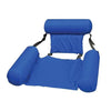 INFATUAT- Gift Store Blue Swimming Floating Bed And Lounge Chair (Adjustable + Collapsable Chair/Bed) 37568642-blue-china