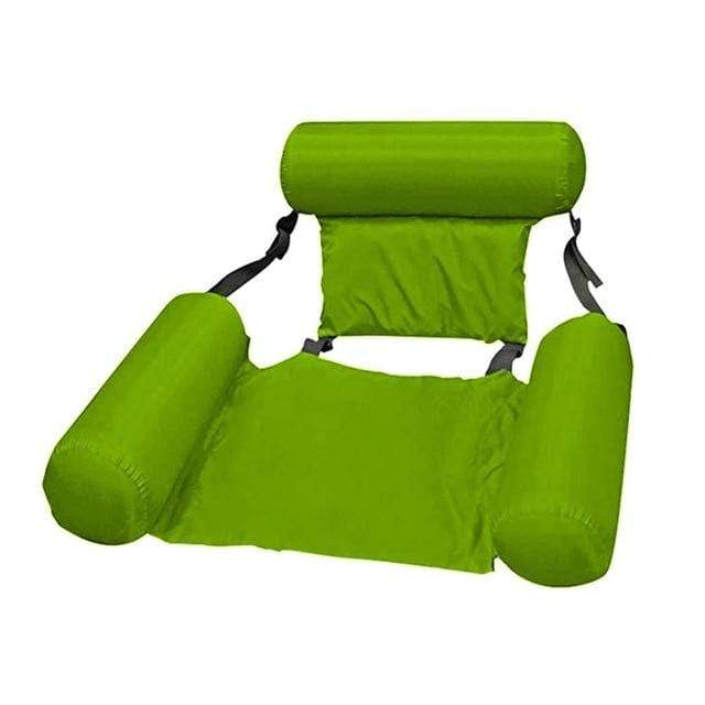 INFATUAT- Gift Store Green Swimming Floating Bed And Lounge Chair (Adjustable + Collapsable Chair/Bed) 37568642-green-china