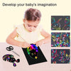 INFATUAT- Gift Store Magic Colorful Drawing Board Paper 32938040-china-10pcs