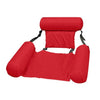 INFATUAT- Gift Store Red Swimming Floating Bed And Lounge Chair (Adjustable + Collapsable Chair/Bed) 37568642-red-china