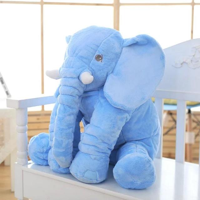 INFATUAT- Gift Store 15.7" / Blue Cute Giant Elephant Cuddle Hug Plush Toy for Babies 22823458-40cm-blue