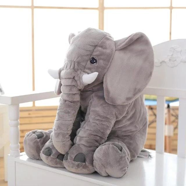 INFATUAT- Gift Store 15.7" / Gray Cute Giant Elephant Cuddle Hug Plush Toy for Babies 22823458-40cm-gray