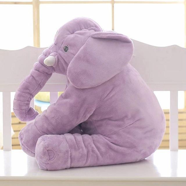 INFATUAT- Gift Store 15.7" / Purple Cute Giant Elephant Cuddle Hug Plush Toy for Babies 22823458-40cm-purple