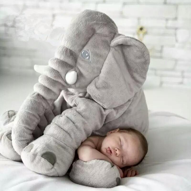 INFATUAT- Gift Store Cute Giant Elephant Cuddle Hug Plush Toy for Babies