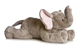 INFATUAT- Gift Store Cute Giant Elephant Cuddle Hug Plush Toy for Babies