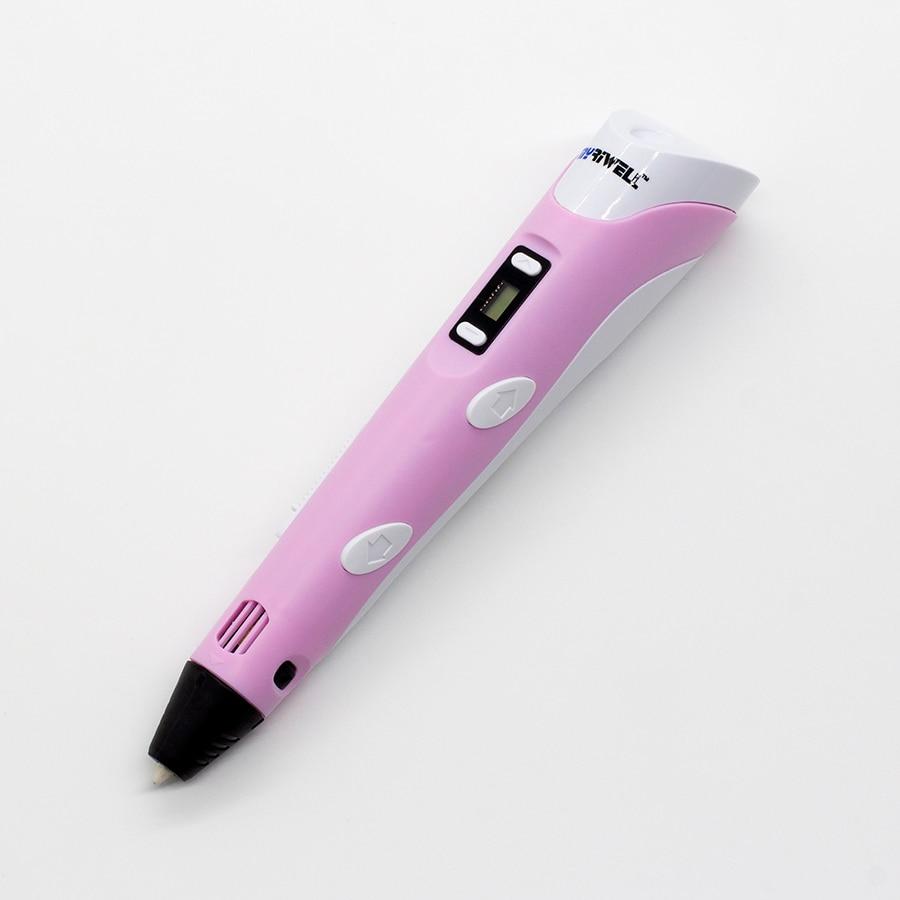 INFATUAT- Gift Store Pink 3D OLED Display Printing Pen For Kids 6051432-pink-us-china