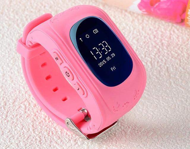 INFATUAT- Gift Store Pink Smart Wrist Watch – GPS Smart Safety Watch For Kids 3747519-pink-china