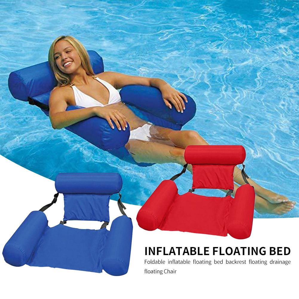 INFATUAT- Gift Store Swimming Floating Bed And Lounge Chair (Adjustable + Collapsable Chair/Bed)